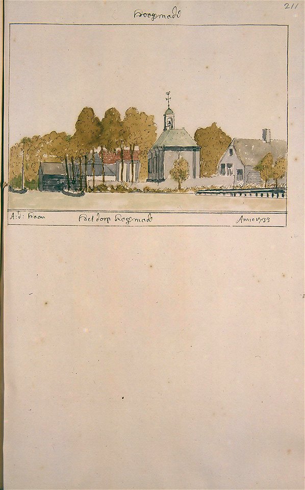 Atlas Schoemaker-ZUIDHOLLAND-DEEL3-1726-Zuid-Holland, Hoge Made