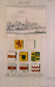 Atlas Schoemaker-ZUIDHOLLAND-DEEL3-1686-Zuid-Holland, Giessen-Oudekerk