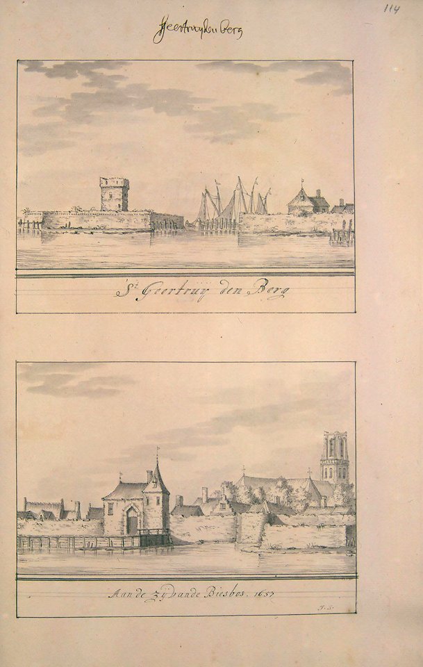 Atlas Schoemaker-ZUIDHOLLAND-DEEL3-1680-Zuid-Holland, Geertruidenberg