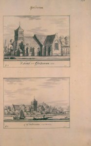 Atlas Schoemaker-ZUIDHOLLAND-DEEL3-1692-Zuid-Holland, Goudriaan