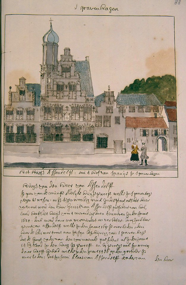 Atlas Schoemaker-ZUIDHOLLAND-DEEL3-1665-Zuid-Holland, 's-Gravenhage