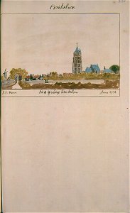Atlas Schoemaker-ZUIDHOLLAND-DEEL3-1809-Zuid-Holland, Heukelum