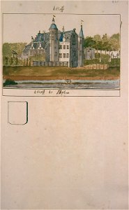Atlas Schoemaker-ZUIDHOLLAND-DEEL3-1734-Zuid-Holland, T Hoff