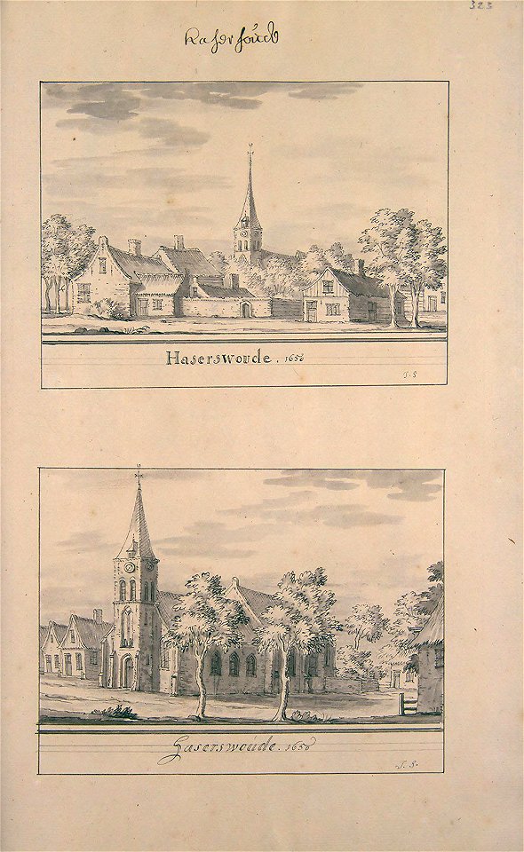 Atlas Schoemaker-ZUIDHOLLAND-DEEL3-1803-Zuid-Holland, Hazerswoude