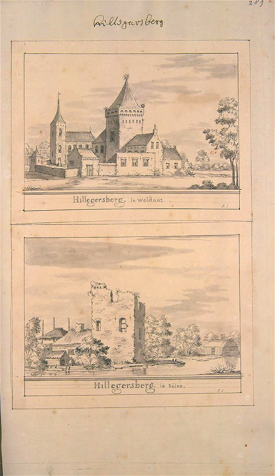 Atlas Schoemaker-ZUIDHOLLAND-DEEL3-1777-Zuid-Holland, Hillegersberg