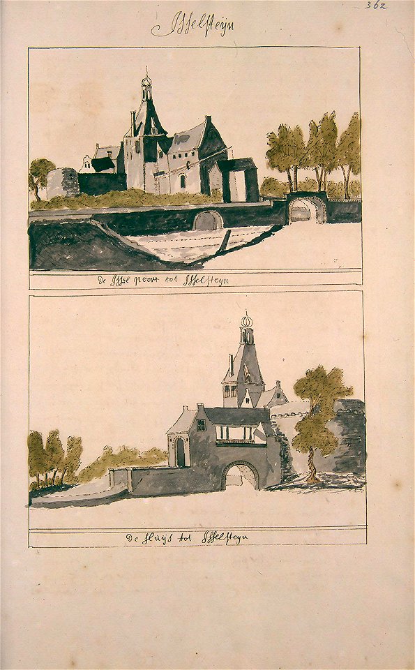 Atlas Schoemaker-ZUIDHOLLAND-DEEL3-1827-Zuid-Holland, Ysselstein