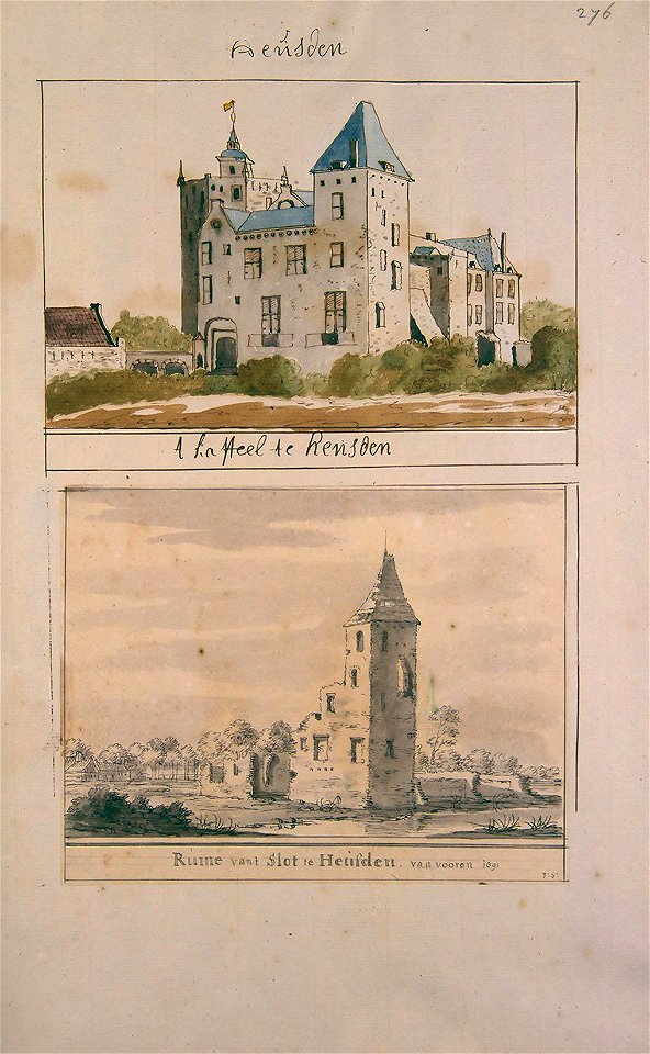 Atlas Schoemaker-ZUIDHOLLAND-DEEL3-1770-Zuid-Holland, Heusden