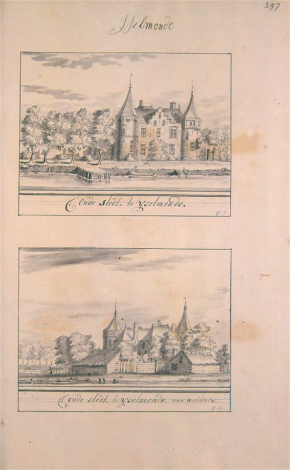 Atlas Schoemaker-ZUIDHOLLAND-DEEL3-1859-Zuid-Holland, Ysselmonde