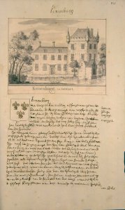 Atlas Schoemaker-ZUIDHOLLAND-DEEL3-1884-Zuid-Holland, Kenenburg