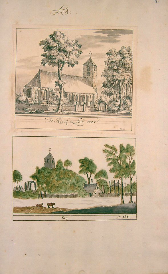 Atlas Schoemaker: Zuid-Holland, Lisse, Cornelis Pronk, between 1710 and 1735