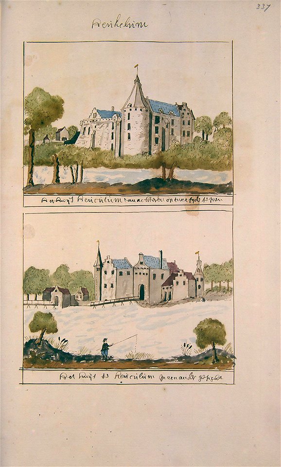 Atlas Schoemaker: Zuid-Holland, Heukelum, Abraham de Haen, between 1710 and 1735