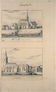 Atlas Schoemaker-ZUIDHOLLAND-DEEL3-1874-Zuid-Holland, Katwijk aan Zee