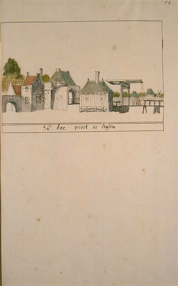 Atlas Schoemaker-ZUIDHOLLAND-DEEL4-1961-Zuid-Holland, Leiden