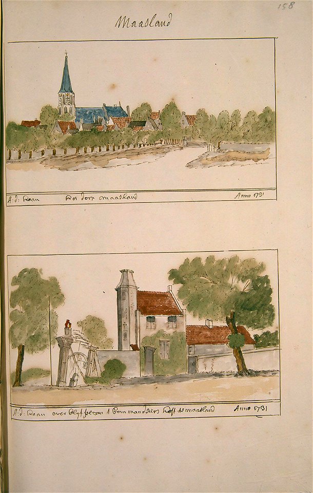 Atlas Schoemaker-ZUIDHOLLAND-DEEL4-2022-Zuid-Holland, Maasland