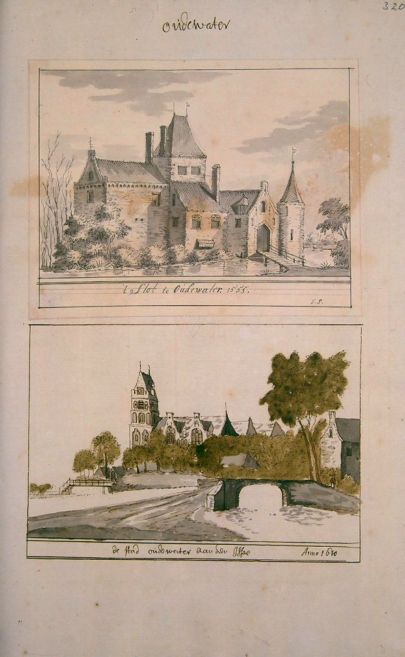 Atlas Schoemaker: Zuid-Holland, Oudewater, Cornelis Pronk, between 1710 and 1735
