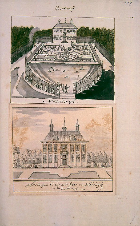Atlas Schoemaker-ZUIDHOLLAND-DEEL4-2064-Zuid-Holland, Noordwijk