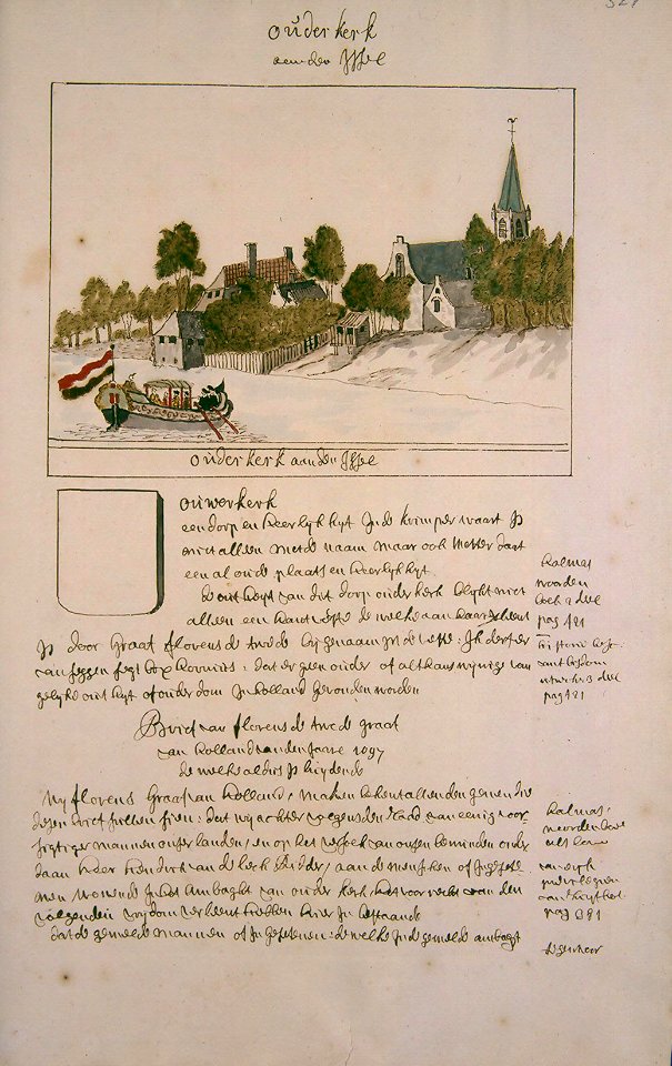 Atlas Schoemaker: Zuid-Holland, Ouderkerk aan de IJssel, Cornelis Pronk, between 1710 and 1735