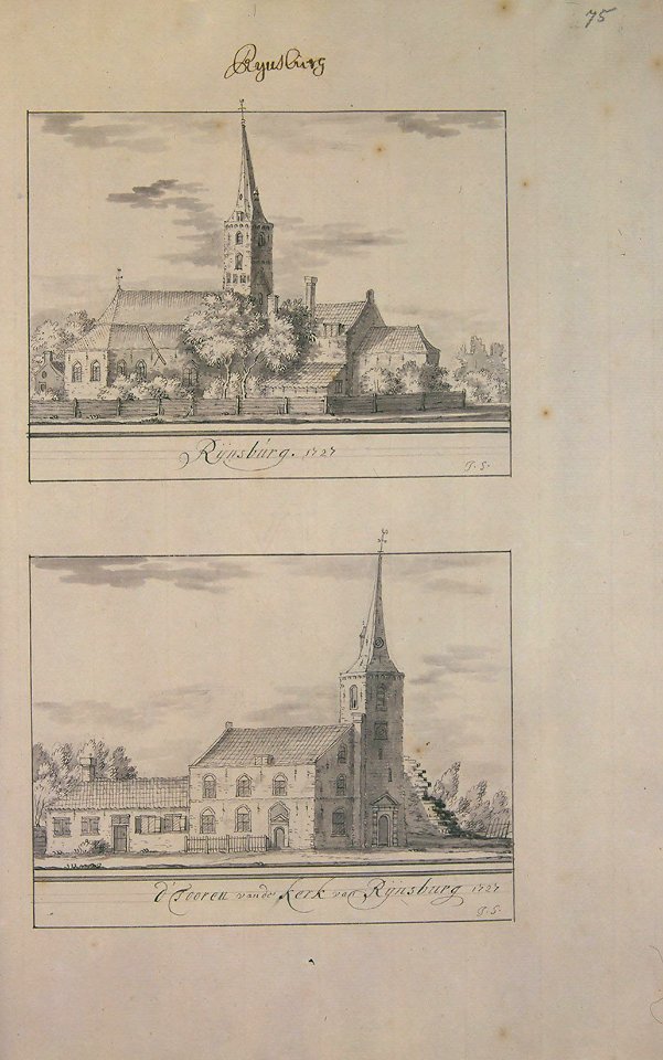 Atlas Schoemaker-ZUIDHOLLAND-DEEL5-2229-Zuid-Holland, Rijnsburg