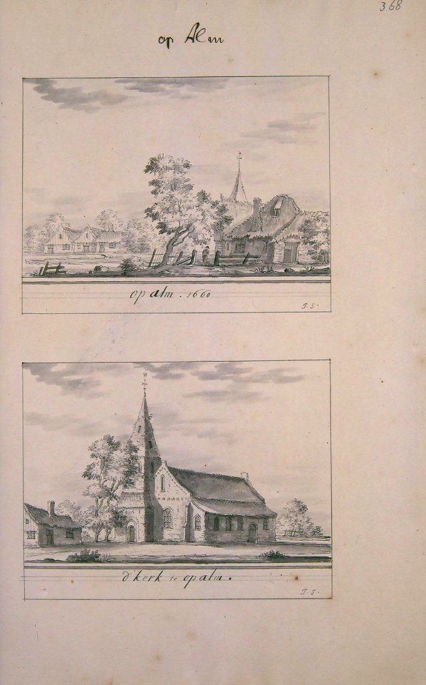 Atlas Schoemaker-ZUIDHOLLAND-DEEL4-2145-Zuid-Holland, Op Alm