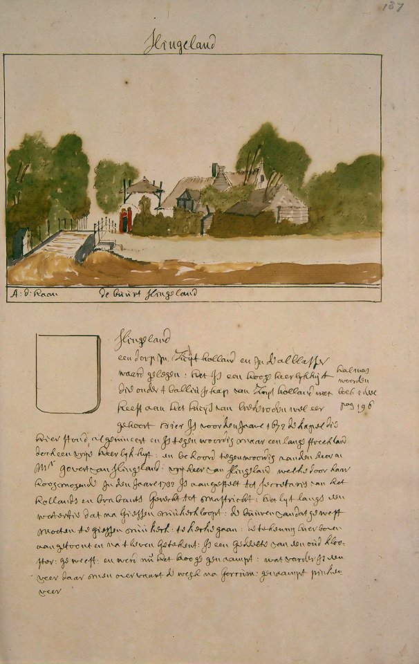 Atlas Schoemaker: Zuid-Holland, Slingeland, Cornelis Pronk, between 1710 and 1735