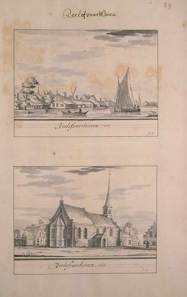 Atlas Schoemaker-ZUIDHOLLAND-DEEL5-2239-Zuid-Holland, Roelofarendsveen