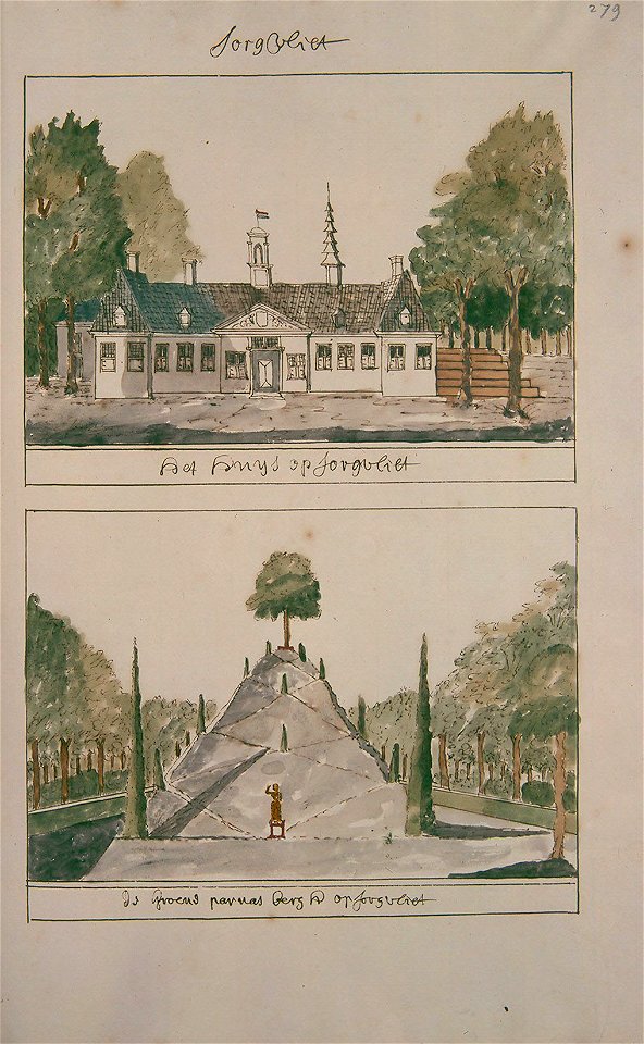 Atlas Schoemaker: Zuid-Holland, Sorgvliet, Abraham de Haen, between 1710 and 1735