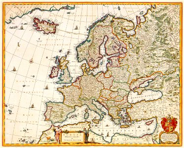 Atlas Van der Hagen-KW1049B10 006-EUROPA delineata et recens edita