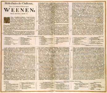 Atlas Van der Hagen-KW1049B10 051 7-Helde-Daden der Christenen, voor, in, en omtrent de Beleegering van WEENEN, Van den 1. July tot den 13. September 1683