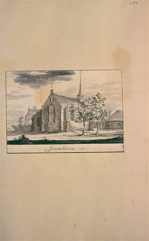 Atlas Schoemaker: Zuid-Holland, Zevenhoven, Abraham de Haen, between 1710 and 1735