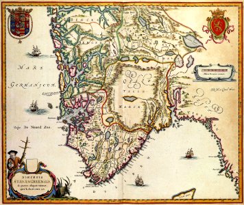 Atlas Van der Hagen-KW1049B10 009-DIOECESIS STAVANGRIENSIS, & partes aliquot vincinae
