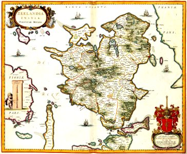 Atlas Van der Hagen-KW1049B10 018-ZEELANDIA INSULA Danicarum Maxima