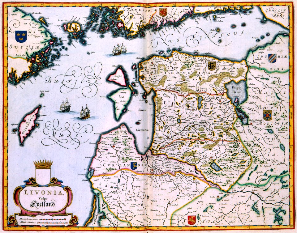 Atlas Van der Hagen-KW1049B10 029-LIVONIA Vulgo Lyetland