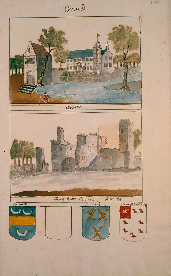 Atlas Schoemaker-ZUIDHOLLAND-DEEL5-2475-Zuid-Holland, Woude