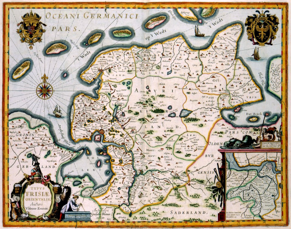 Atlas Van der Hagen-KW1049B10 073-TYPVS FRISIAE ORIENTALIS.