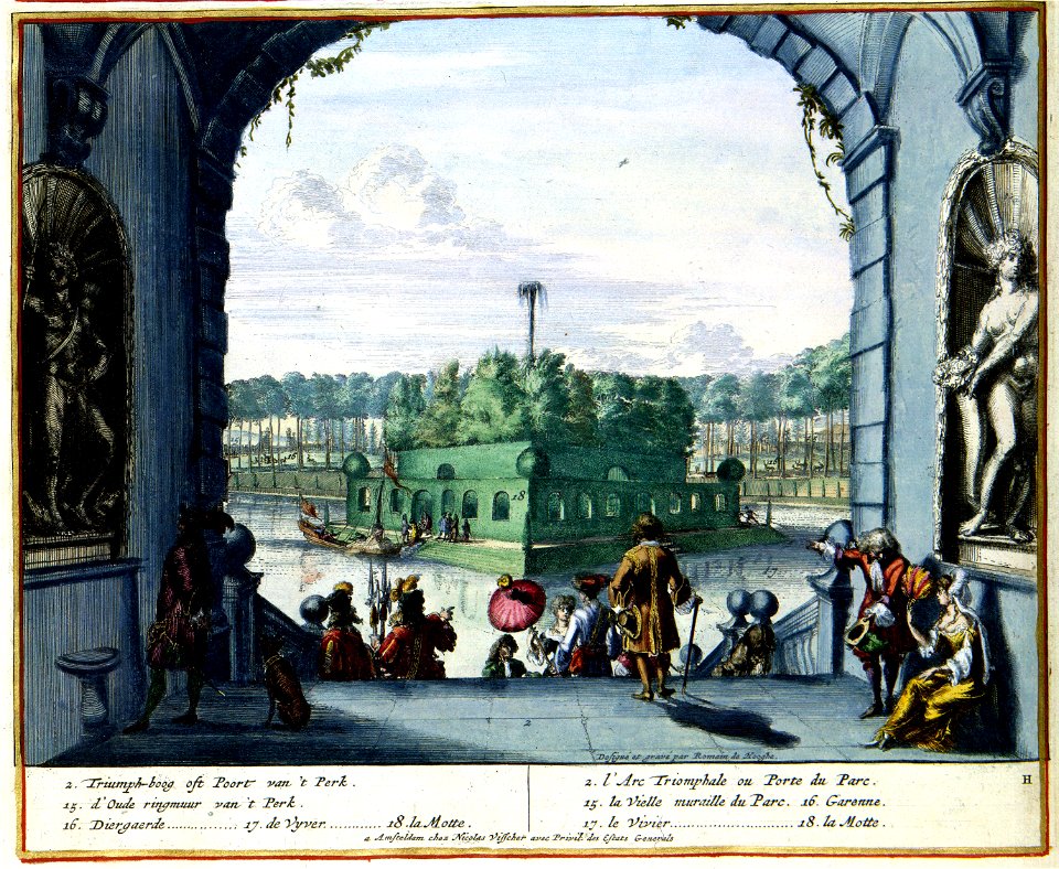 Atlas Van der Hagen-KW1049B11 075 8-Uitzicht vanuit de Triomfboog op la Motte