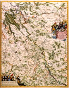 Atlas Van der Hagen-KW1049B10 078-ARCHIEPISCOPATUS et ELECTORATUS COLONIENSIS maximaeque partes DUCATUM JULIACENSIS CLIVIENSIS, ET MONTENSIS aliaeque minores Ditiones infertae et adjacentes