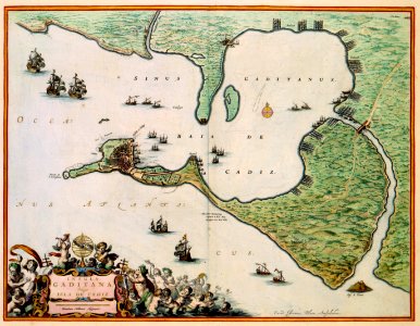 Atlas Van der Hagen-KW1049B12 010-INSULA CADITANA, Vulgo ISLA DE CADIZ