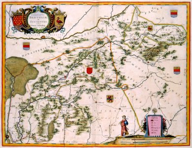 Atlas Van der Hagen-KW1049B10 072-COMITATVS BENTHEIM et STEINFVRT