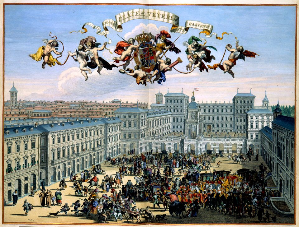 Atlas Van der Hagen-KW1049B12 055-PROSPECTVS PLATAE VETERIS ANTE CASTRVM