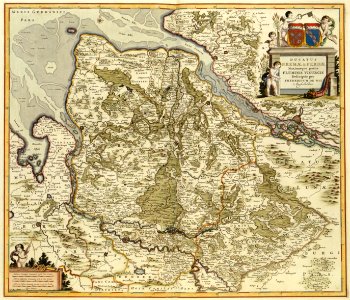 Atlas Van der Hagen-KW1049B10 068-DUCATUS BREMAE & FERDAE Maximaeque partis FLUMINIS VISURGIS