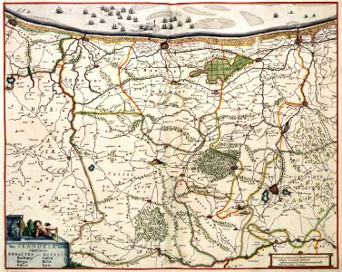 Atlas Van der Hagen-KW1049B11 066-Pars FLANDRIAE occiden continens