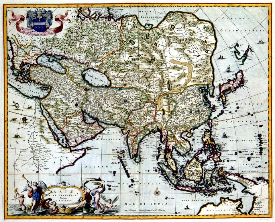 Atlas Van der Hagen-KW1049B13 002-ASIAE NOVA DELINEATIO