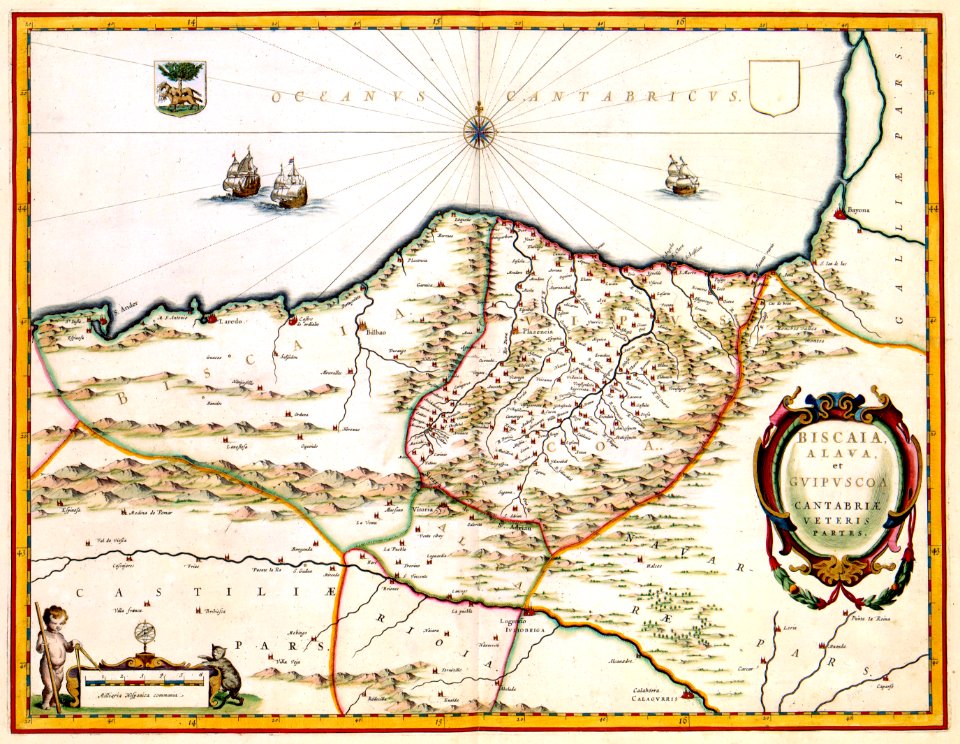 Atlas Van der Hagen-KW1049B12 008-BISCAIA, ALAVA, et GVIPVSCOA CANTABRIAE VETERIS PARTES