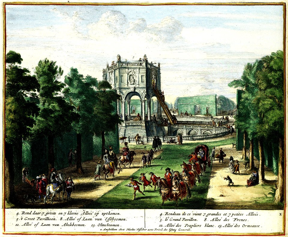 Atlas Van der Hagen-KW1049B11 075 6-Uitzicht vanuit de Laan van Essenbossen op het paviljoen