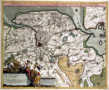 Atlas Van der Hagen-KW1049B11 099-GRONINGAE ET OMELANDIAE DOMINIUM = DE PROVINCIE VAN STADT EN LANDE