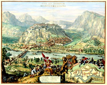 Atlas Van der Hagen-KW1049B12 051-ARX ET OPPIDUM MONTISMELIANI