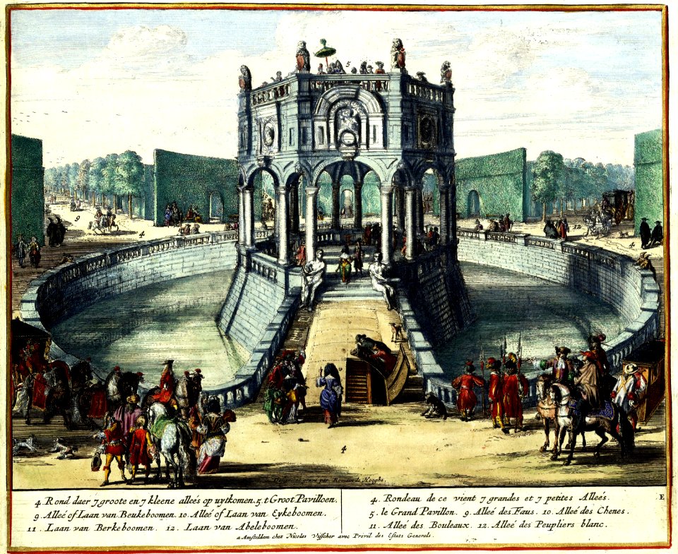 Atlas Van der Hagen-KW1049B11 075 5-Aangezicht op het grote paviljoen in het centrum van het park