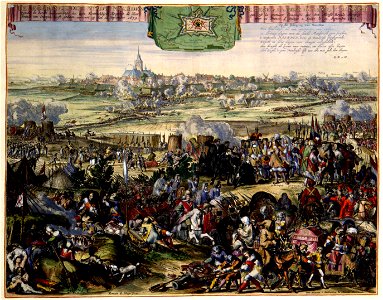 Atlas Van der Hagen-KW1049B11 092-BELEGERINGE DER STADT NAERDEN Zijnde de Eerste overwinninge die zijn Konincklijcke Hoogheyt de Heer Prinse van Oranjen heeft gedaen verovert