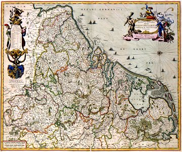 Atlas Van der Hagen-KW1049B11 055-Novissima et accuratissima XVII PROVINCIARUM GERMANIAE INFERIORIS Delineatio