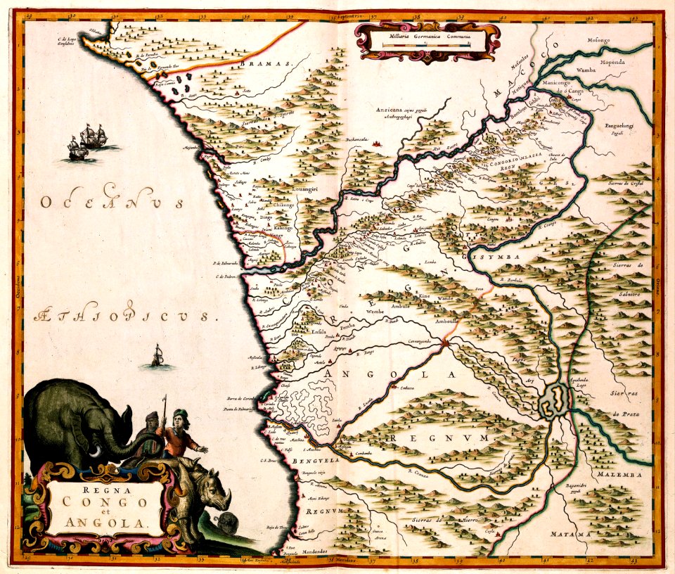 Atlas Van der Hagen-KW1049B13 067-REGNA CONGO et ANGOLA